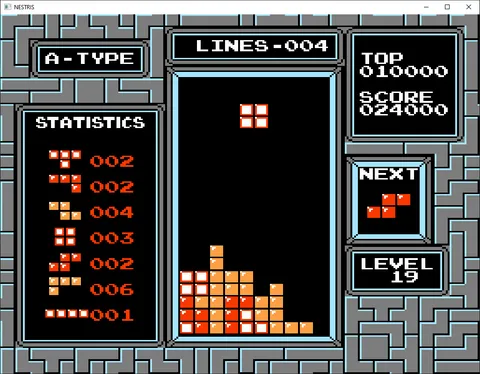 Screenshot of NESTRIS