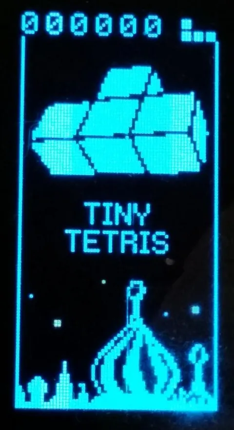 Screenshot of Tiny-Tetris